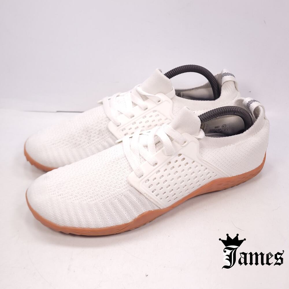 Whitin Walking Lace Up Athletic Sneaker Shoe Womens Size 10.5 41 White
